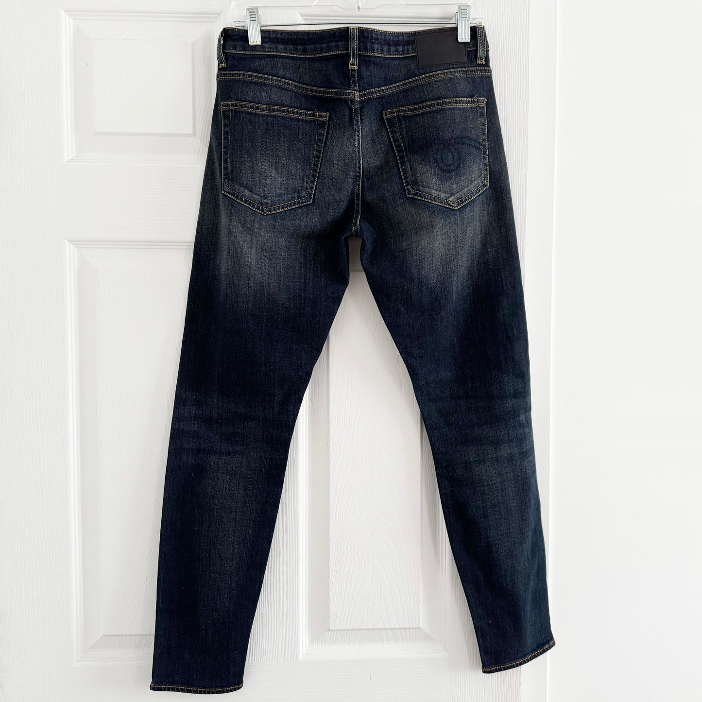 R13 BOY skinny in “dark indigo”, size 27