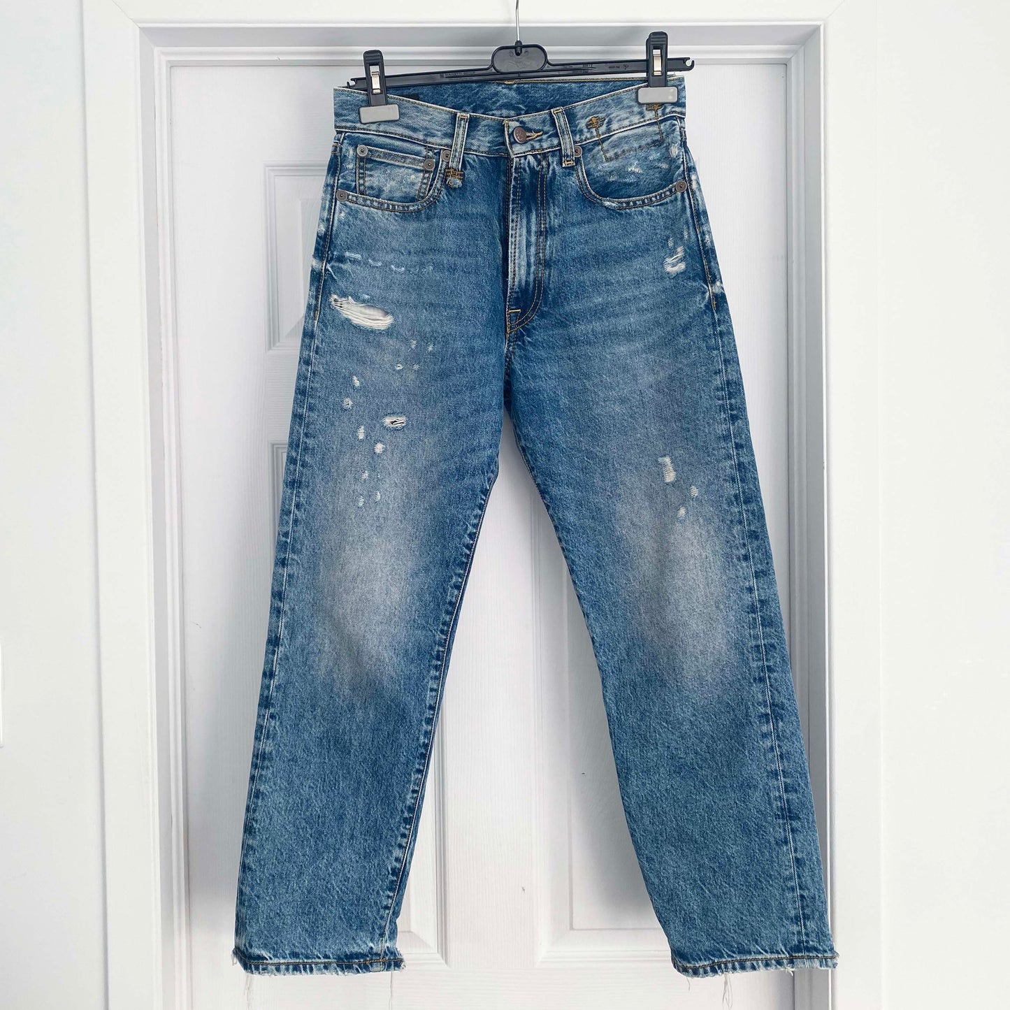 Jean Boyfriend R13 en Bleu Bain, taille 24 (convient au 25/26)