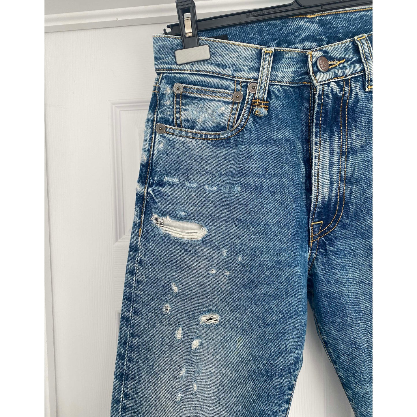 Jean Boyfriend R13 en Bleu Bain, taille 24 (convient au 25/26)