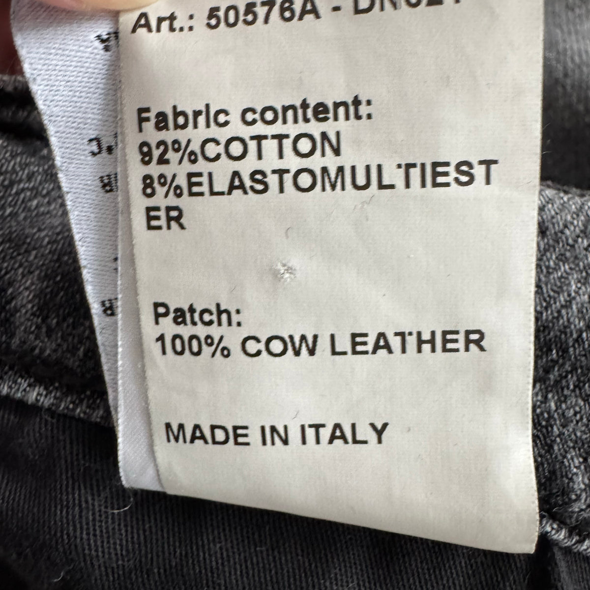 R13 Boyfriend Jean in "Vintage Grey", size 28 (fits 29)