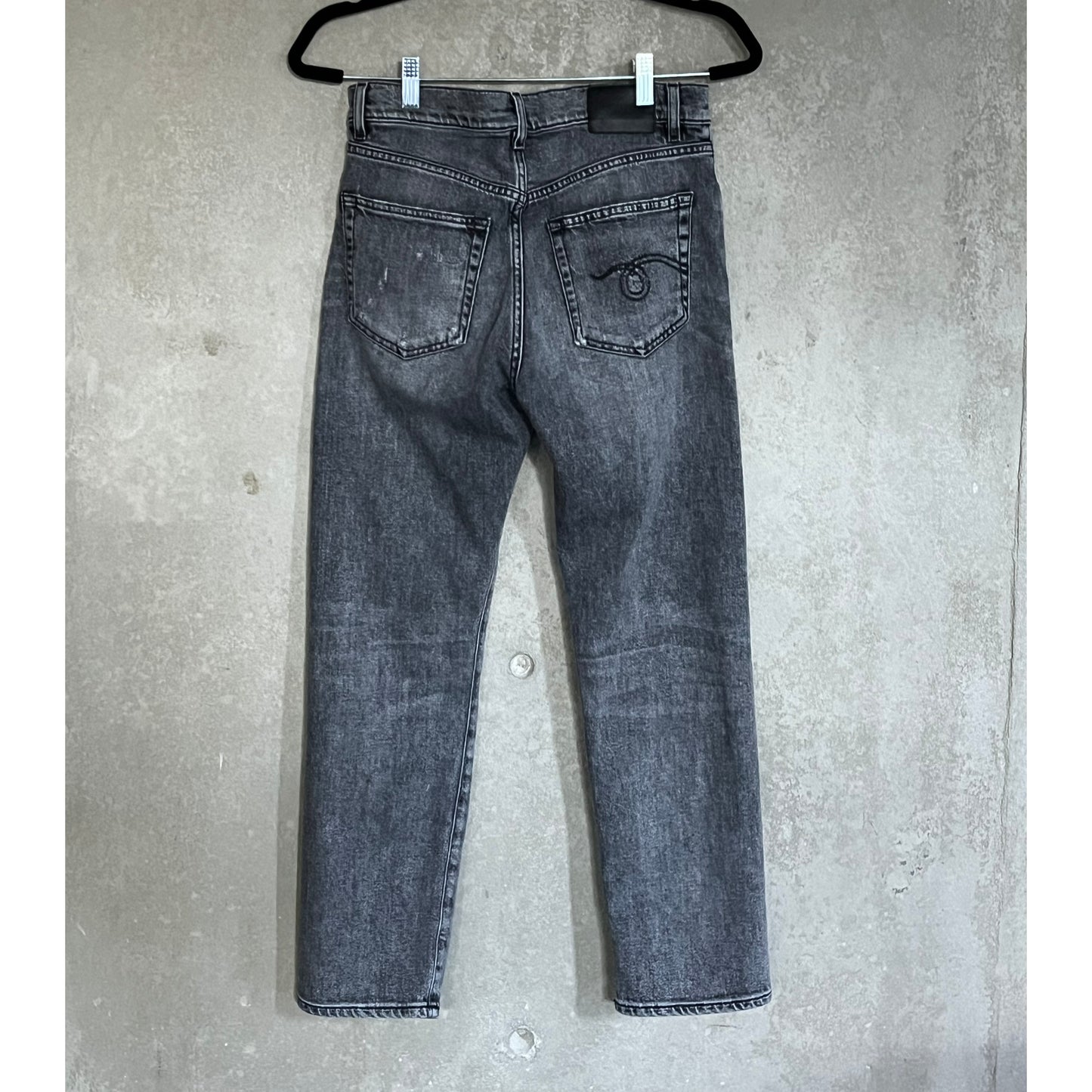 R13 Boyfriend Jean in "Vintage Grey", size 24 (fits a comfy 25)
