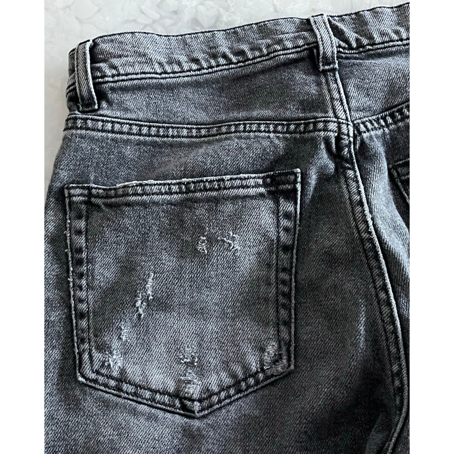 R13 Boyfriend Jean in "Vintage Grey", size 24 (fits a comfy 25)