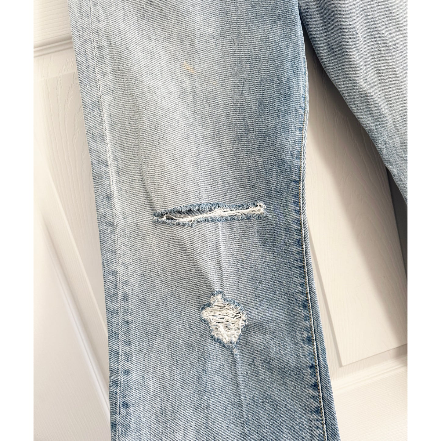 R13 Boyfriend Jean in "Stevie Blue, size 28 (fits 29)