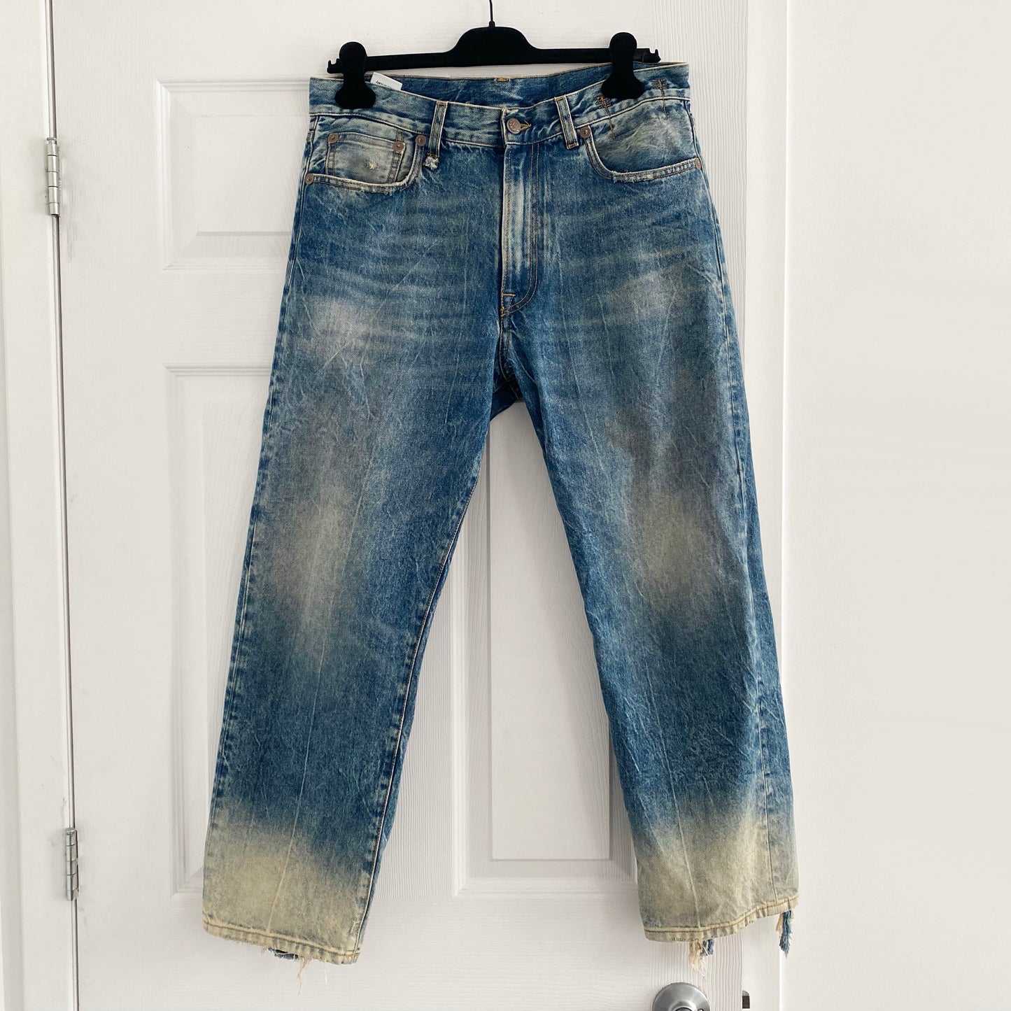 R13 Boyfriend Jeans in Kelly Faded, size 28 (fits 29)