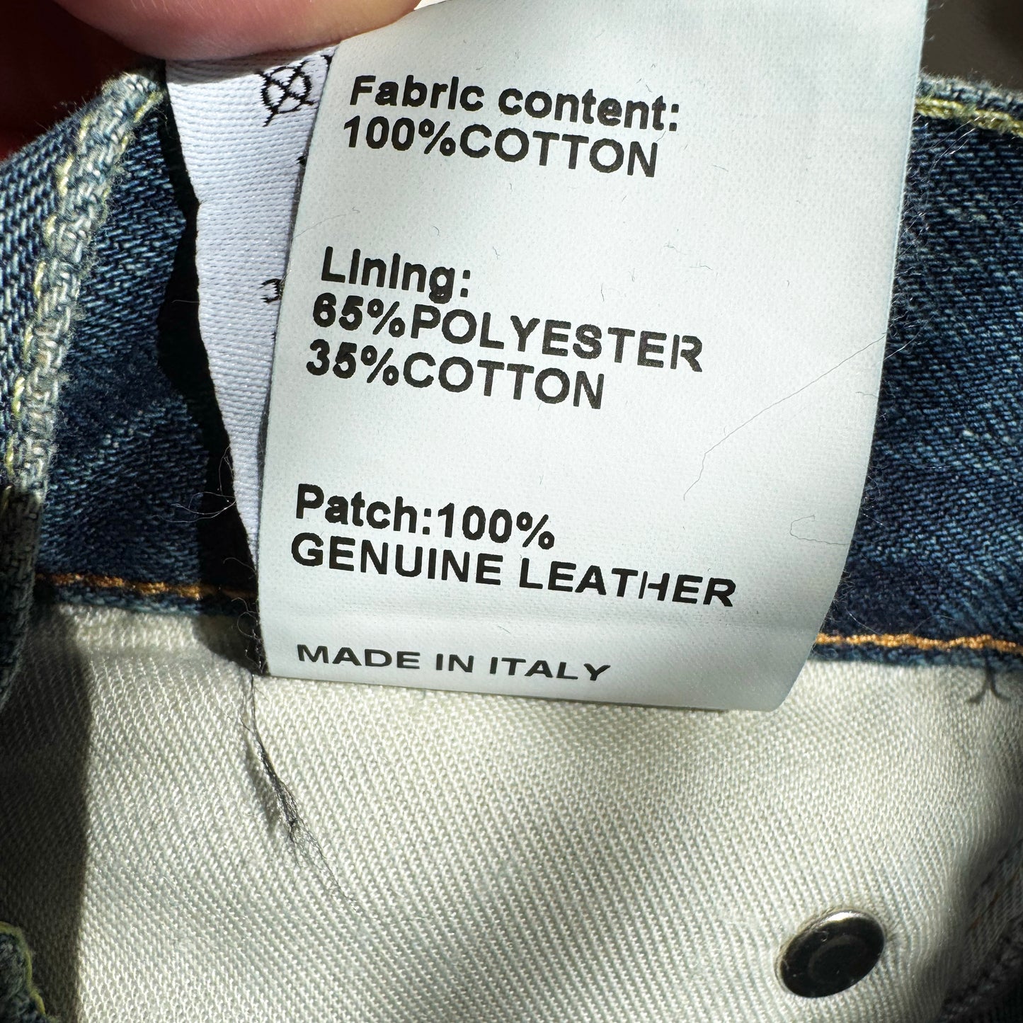 R13 *Limited Edition* Cuffed Boyfriend Jean in Adelaide Selvedge Blue, size 26