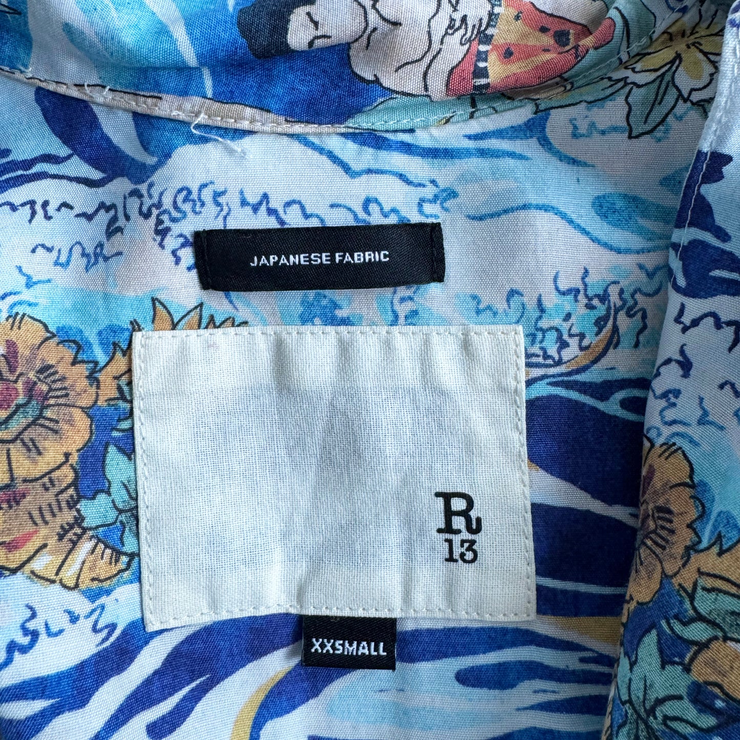 R13 Oversize Boxy Hawaiian Dress, size XXS (fits like XS)