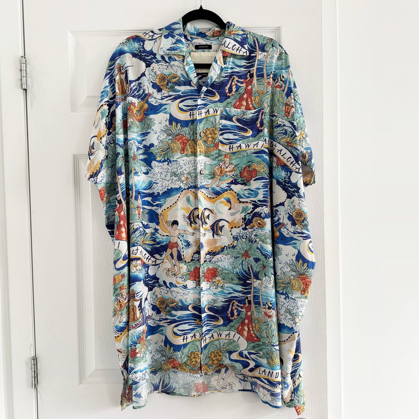 R13 Oversize Boxy Hawaiian Dress, size XXS (fits like XS)