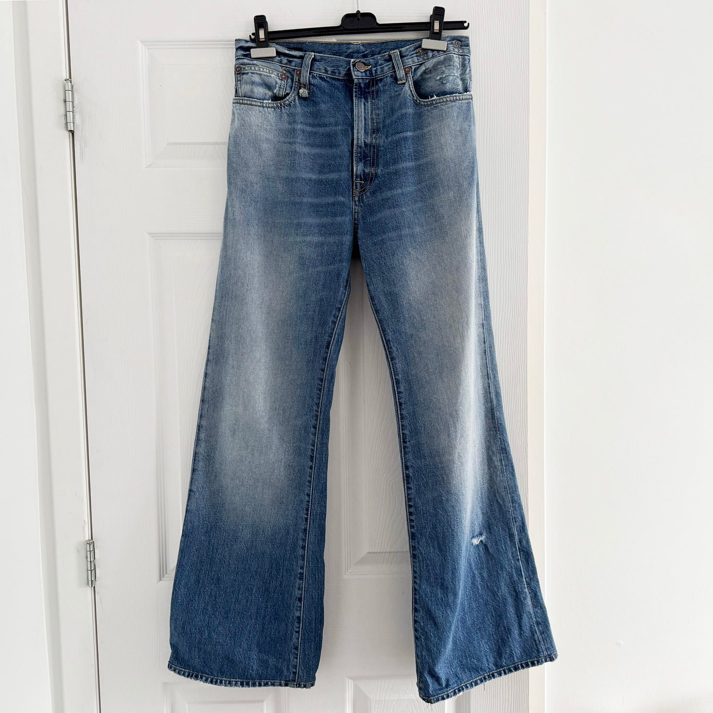 R13 "Jane" Jeans in Irving Blue, size 29 (fits like size 28)