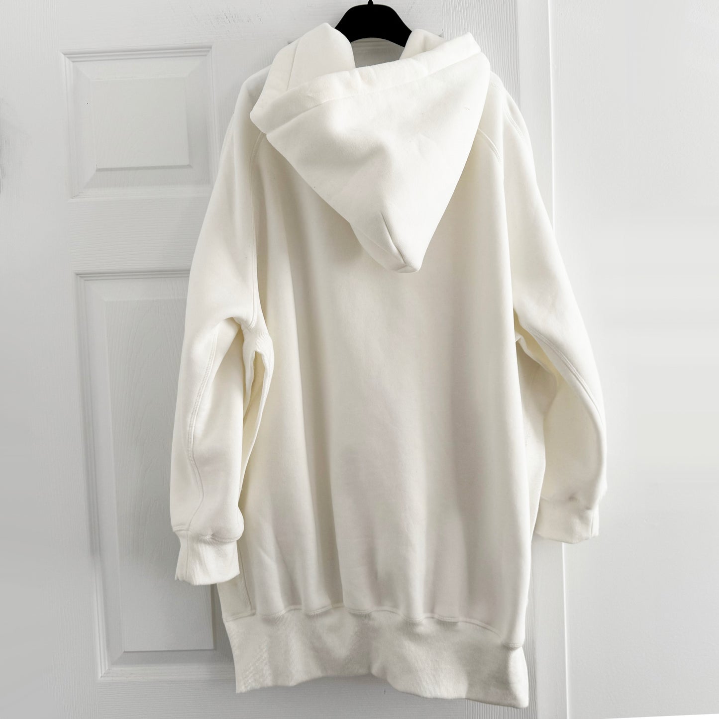R13 Oversize Cape Hoodie in White, size XS/S (fits S/M)
