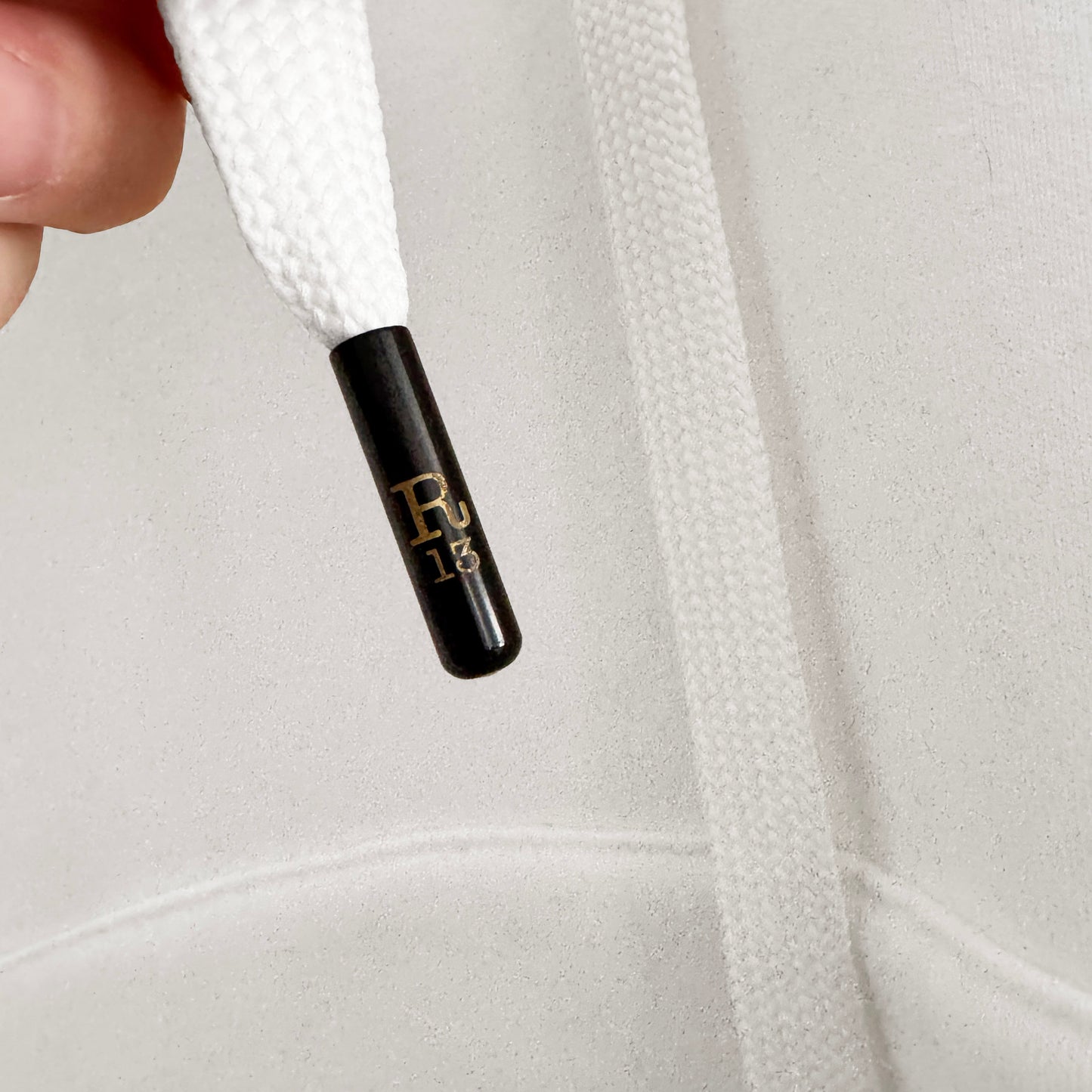 R13 Oversize Cape Hoodie in White, size XS/S (fits S/M)