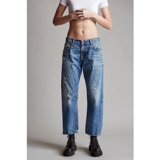 Jean Boyfriend R13 en Bleu Bain, taille 24 (convient au 25/26)