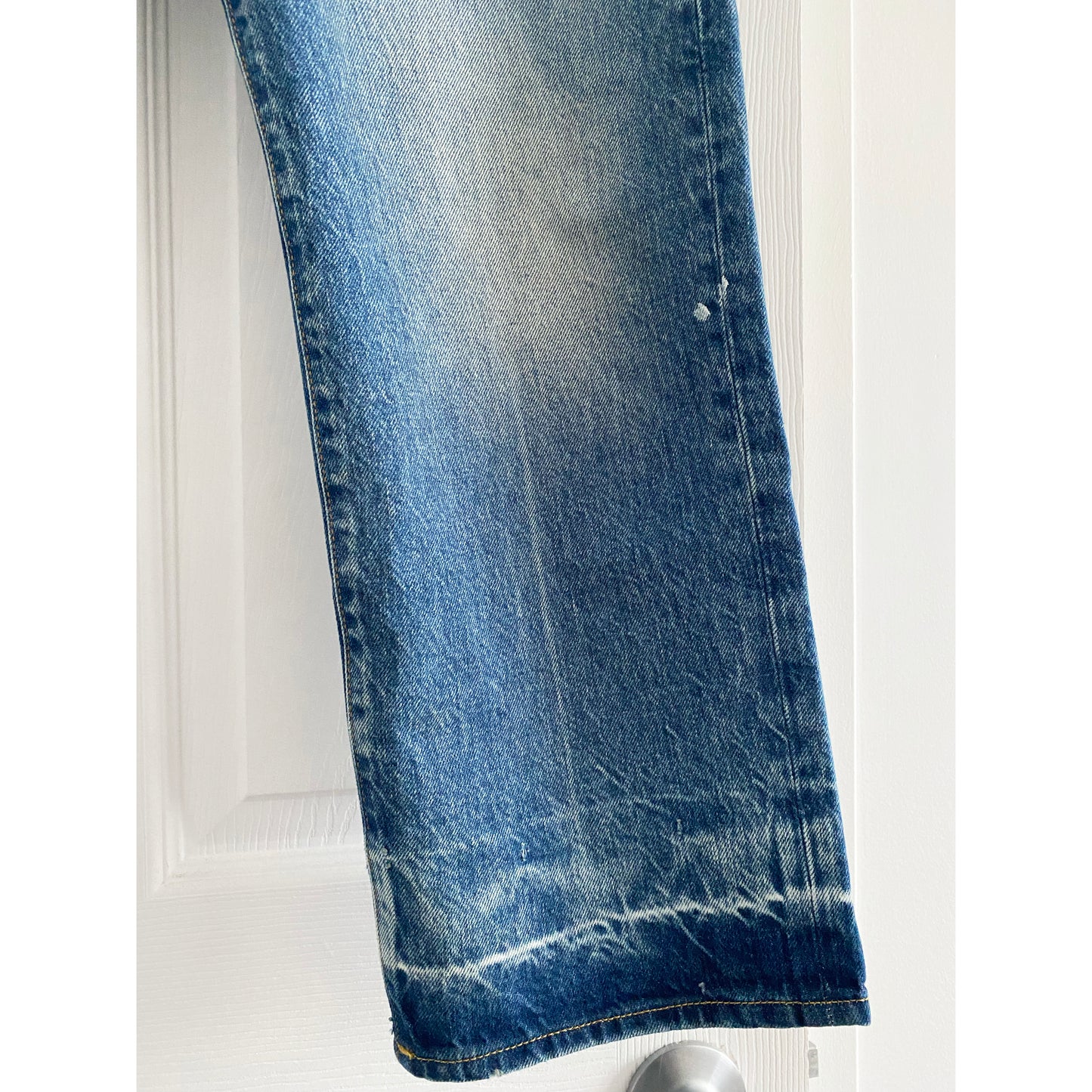 R13 Boyfriend Jean in Jasper w Let Down Hem, size 28 (fits a comfy 29)