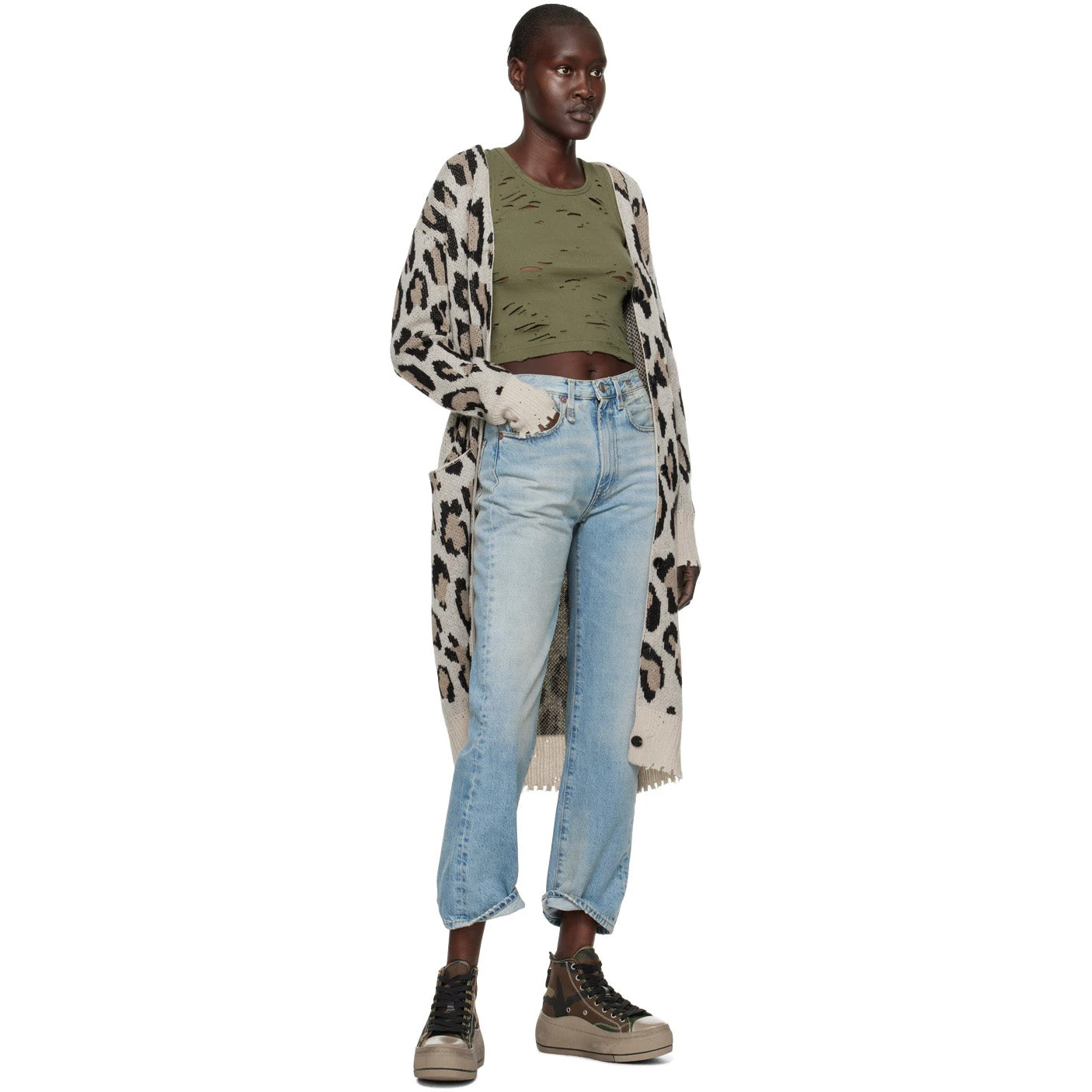 R13 Courtney Slim in Easton blue, size 30 (fits 29/30)