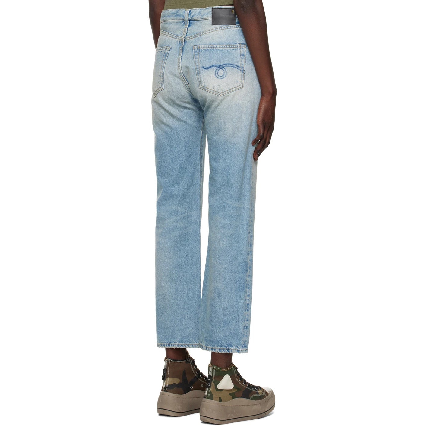 R13 Courtney Slim in Easton blue, size 30 (fits 29/30)