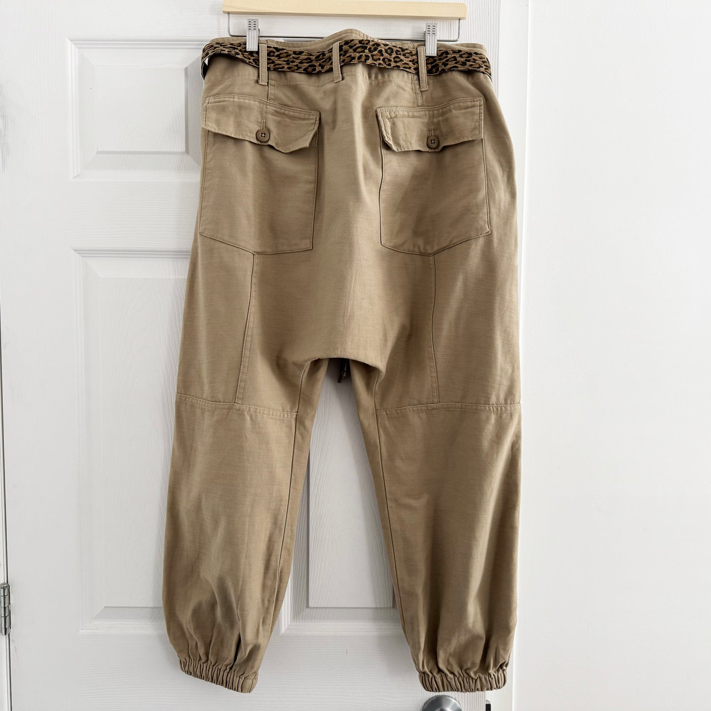 R13 Crossover Utility Drop Pant in Khaki, size 28
