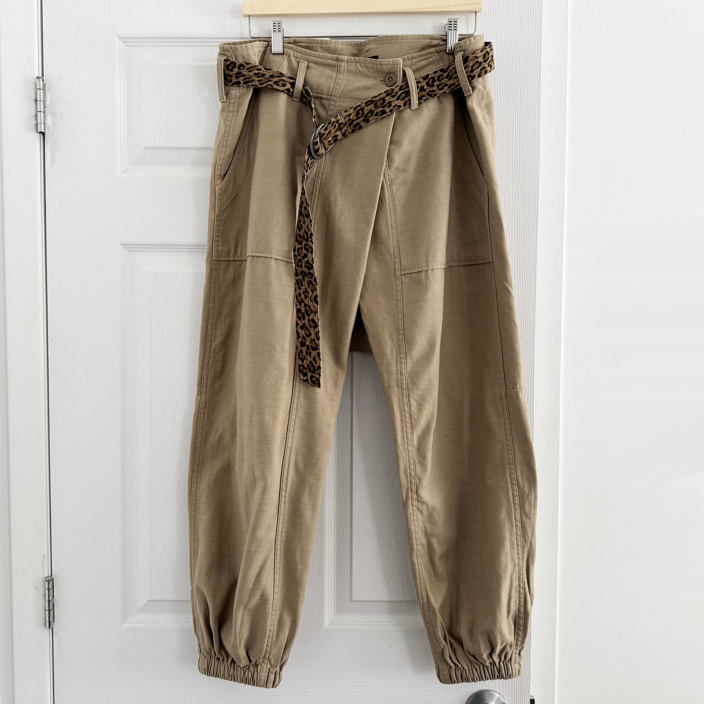 R13 Crossover Utility Drop Pant in Khaki, size 28