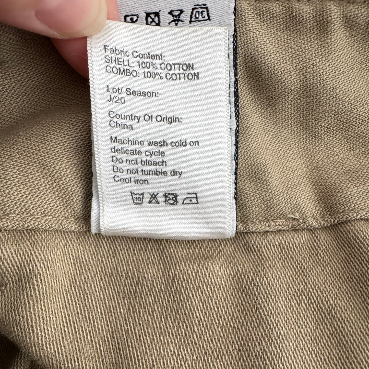 R13 Crossover Utility Drop Pant in Khaki, size 28