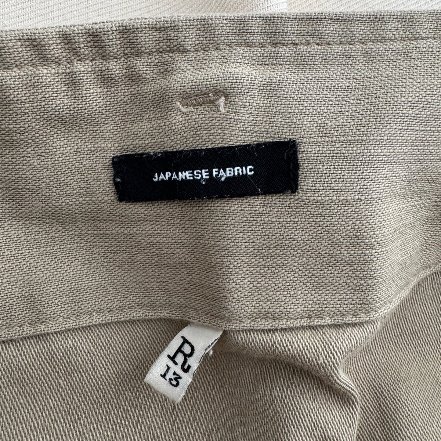 R13 Crossover Utility Drop Pant in Khaki, size 28