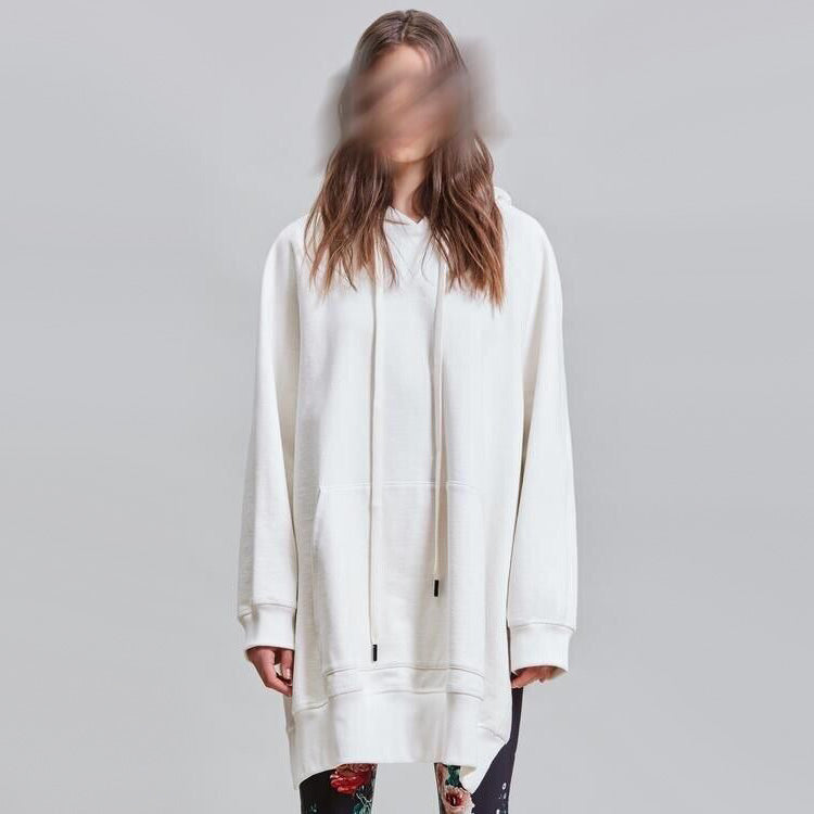 R13 Oversize Cape Hoodie in White, size XS/S (fits S/M)
