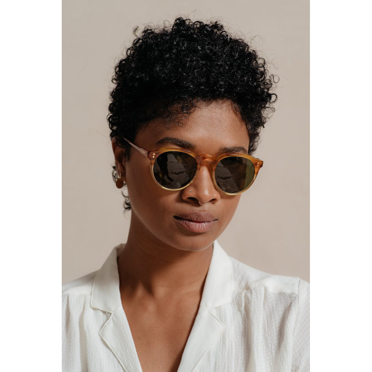 Raen "Remmy 49" Sunglasses in Honey