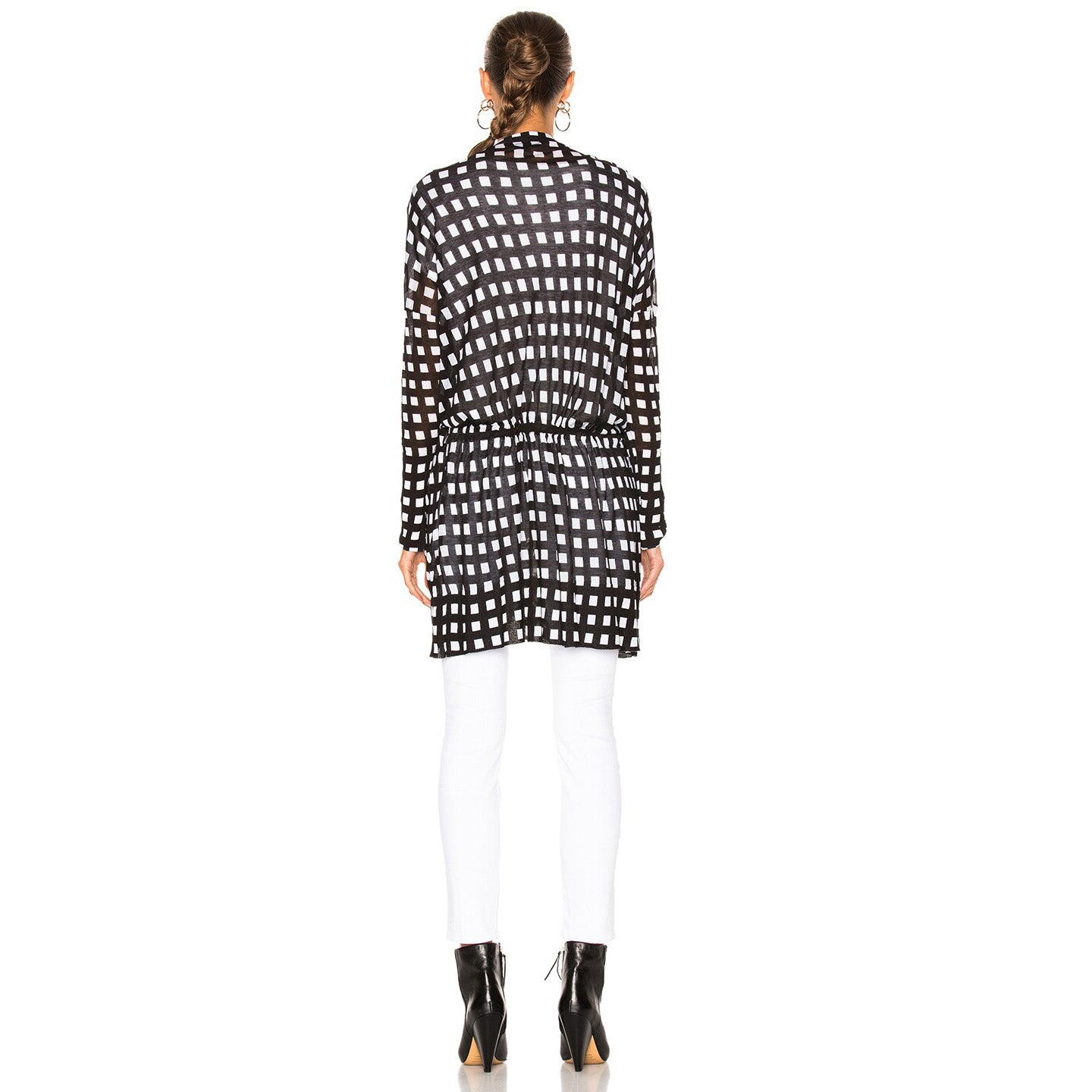 Rag&Bone Black and White Checked Cardigan, size XS