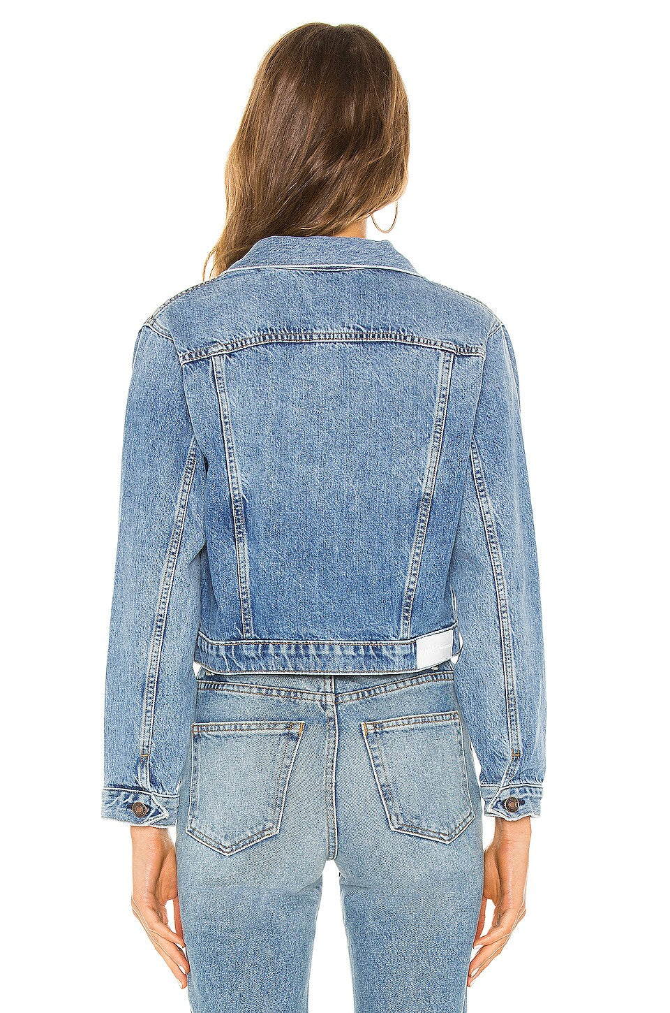 Re/Done 60's Cropped Denim Jacket, size Xs