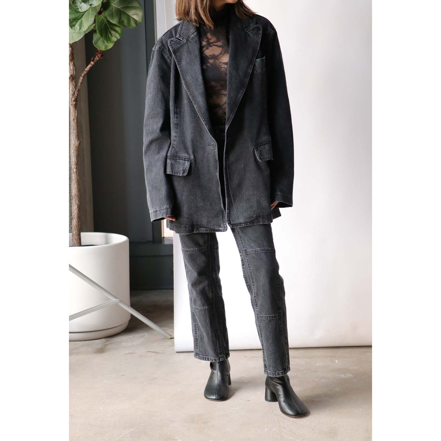 Rachel Comey "Abel" Blazer in Black, size M/L