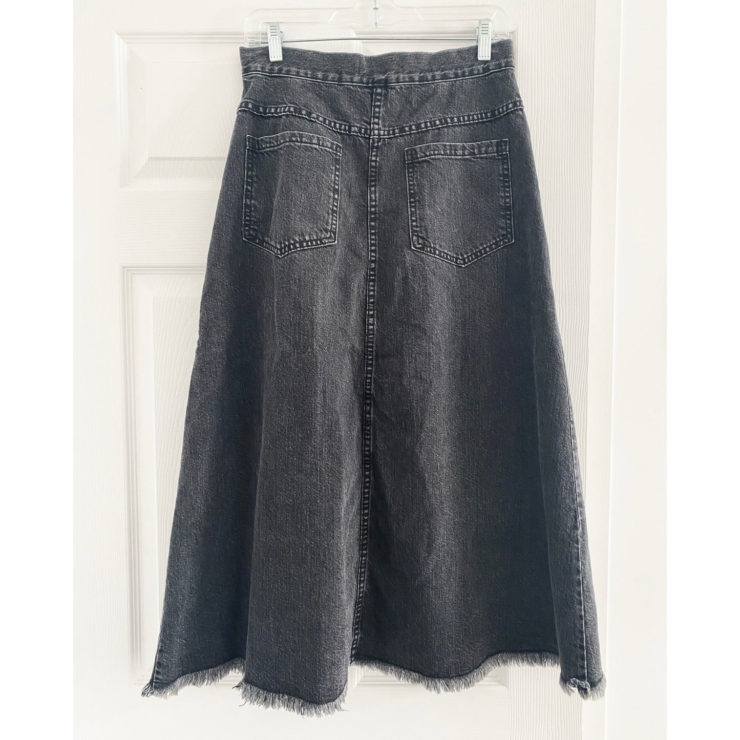 Rachel Comey Denim Skirt in Black, size 6 (fits 4/6)