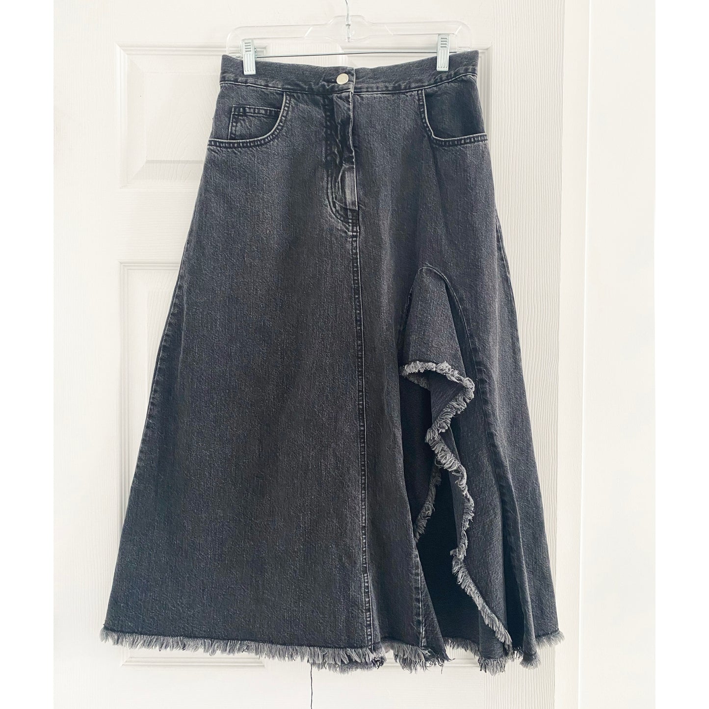 Rachel Comey Denim Skirt in Black, size 6 (fits 4/6)