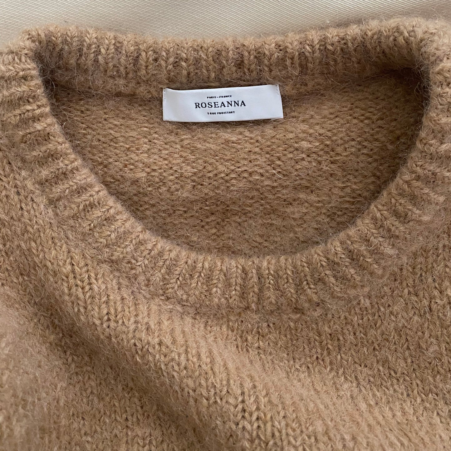 Roseanna "Casting" Mohair Sweater in Camel, size 38 (Fits like M/L)