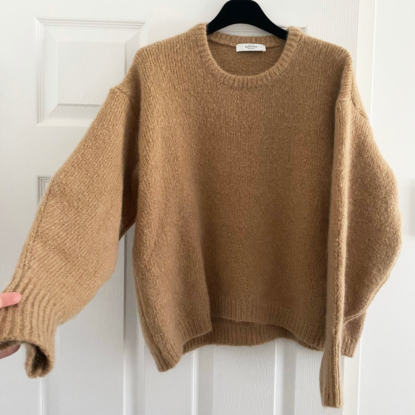 Roseanna "Casting" Mohair Sweater in Camel, size 38 (Fits like M/L)