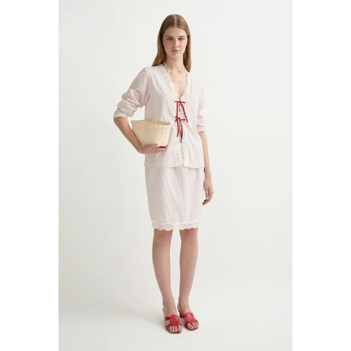 Posse "Marlowe" Polka Dot Cotton Set, size Medium (fits S/M)
