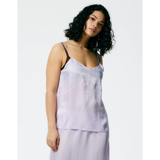 Tibi Cami Slip in Lilac, size 14
