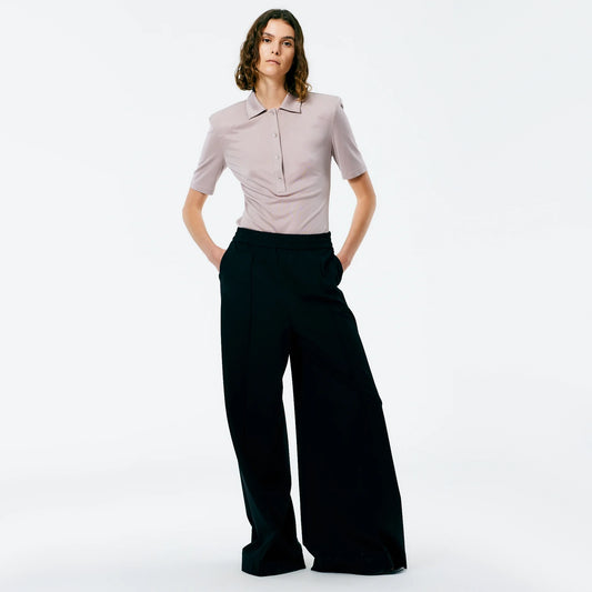 Tibi Compact Ultra Stretch Knit Pull On "Murray" Pant in Black, size Medium