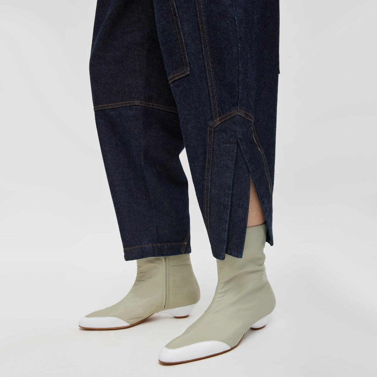Tibi "Earl" Jean in Dark Indigo (Shorter Version), size 30