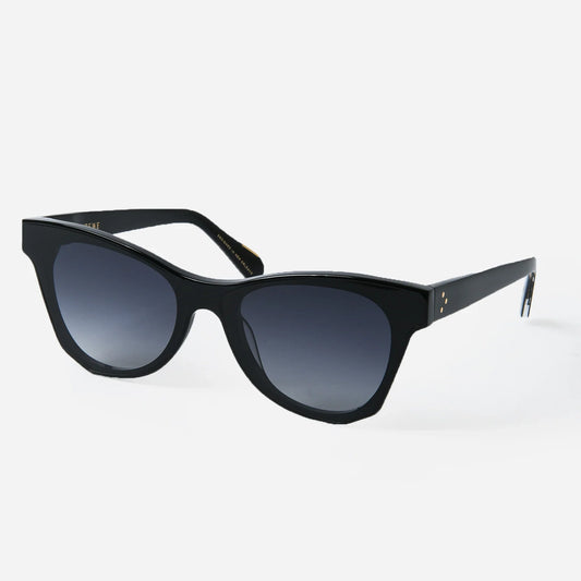 Krewe "Aubry Nylon" Sunglasses in Black