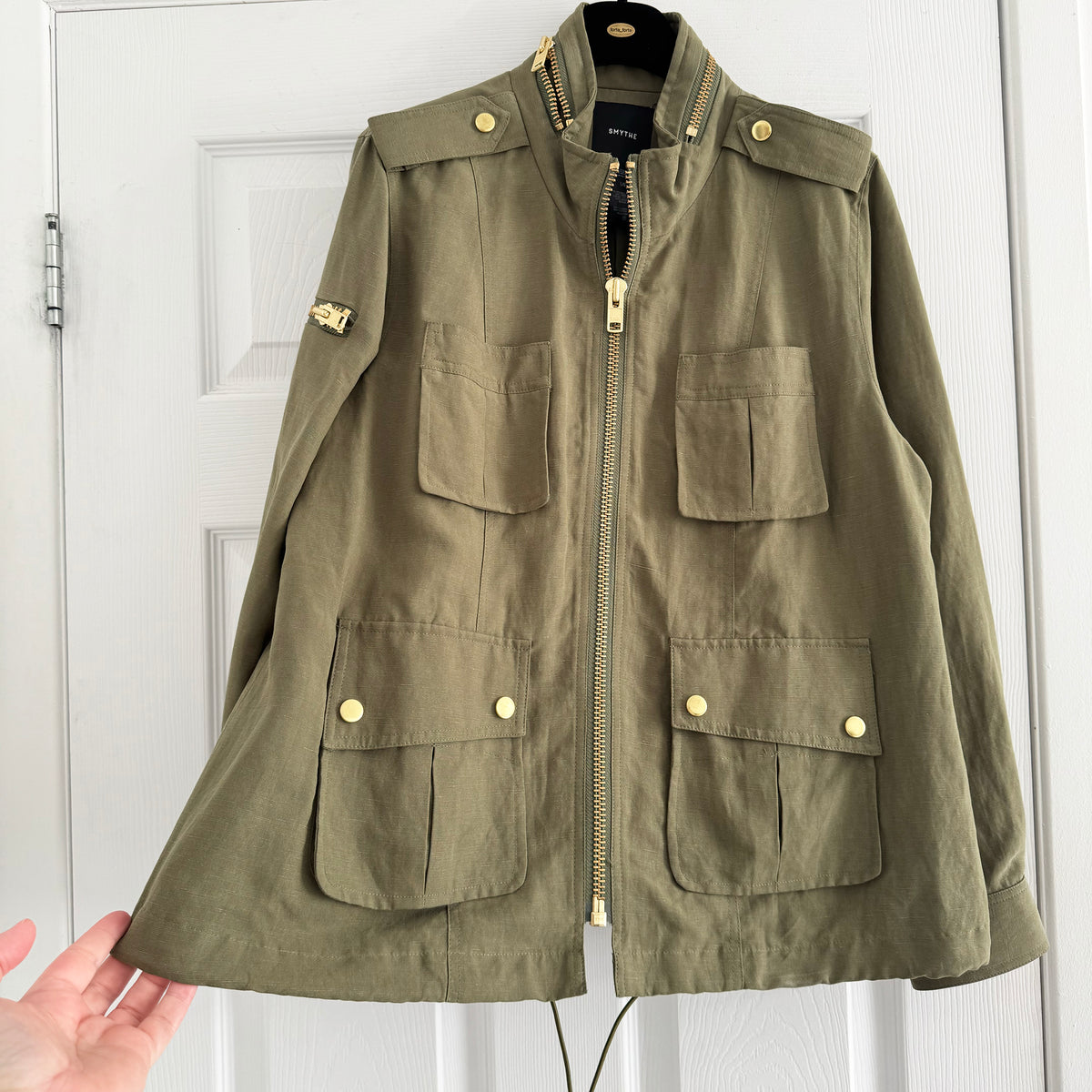 Smythe OG Surplus Jacket in Army Green, size Large