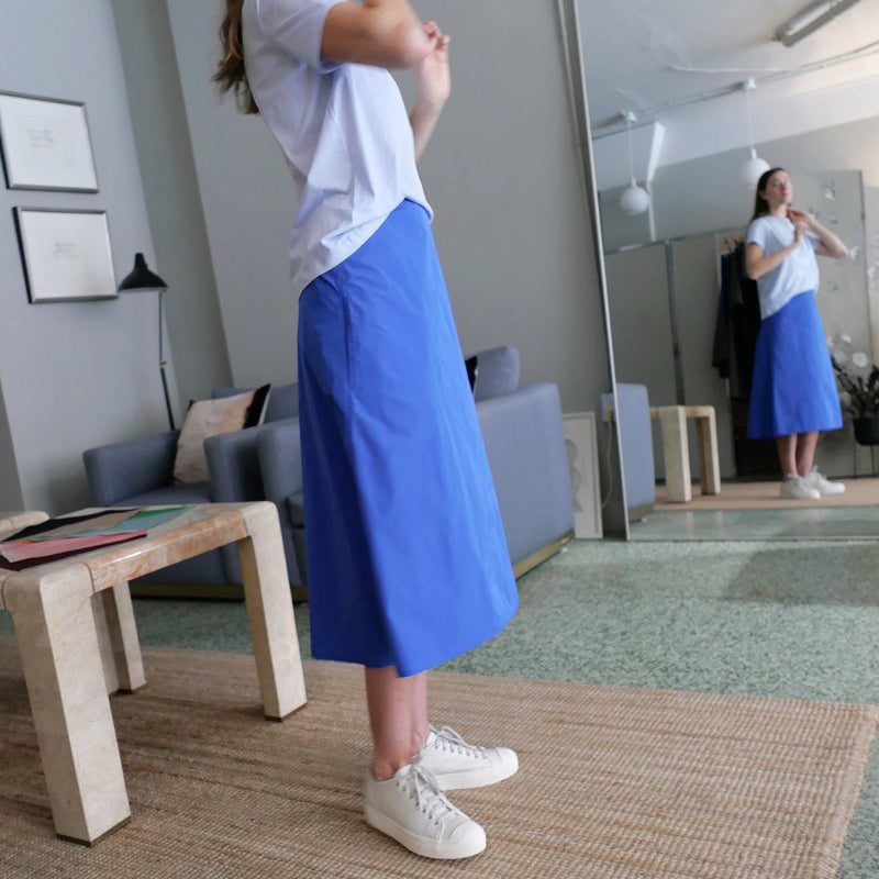 Sofie D'Hoore "Sokoto" Skirt in Blue, size 36