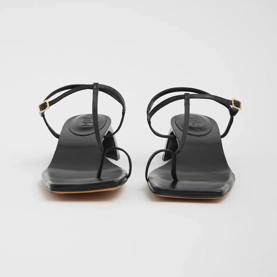 Tibi "Georgia" Sandals in Black, size 38.5