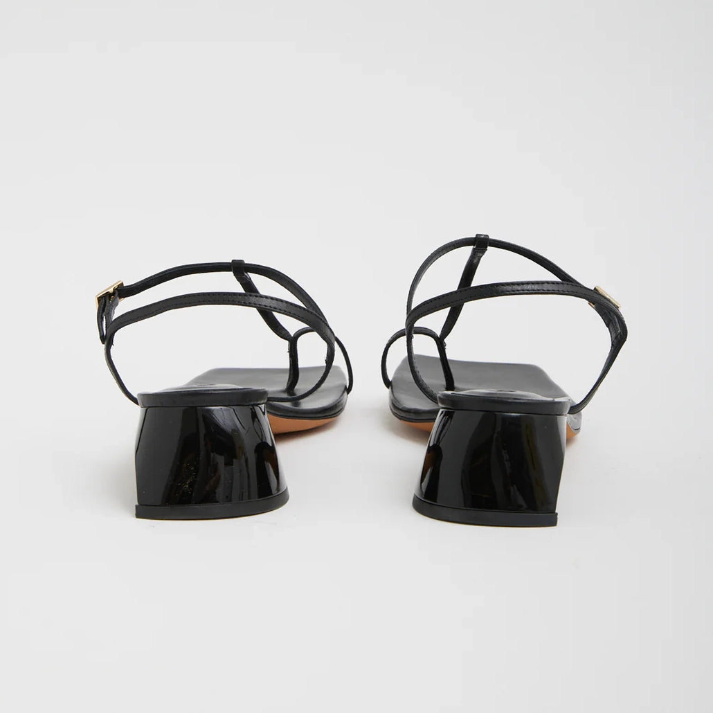 Tibi "Georgia" Sandals in Black, size 38.5