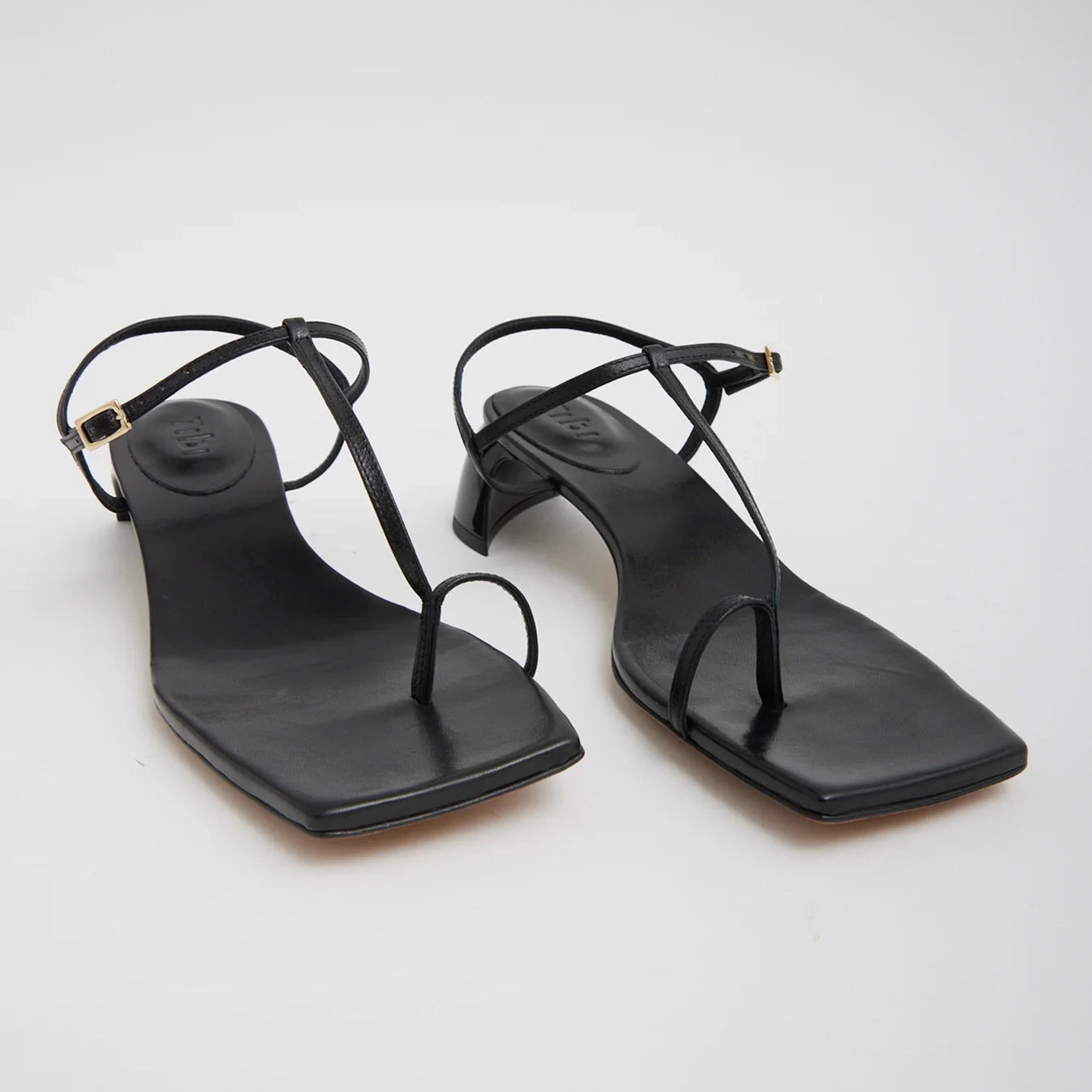 Tibi "Georgia" Sandals in Black, size 38.5