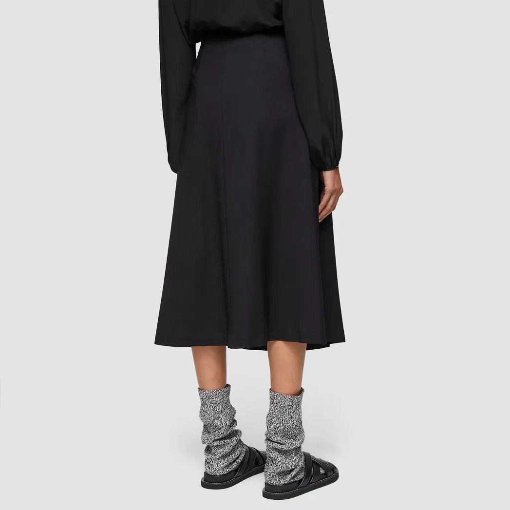 Joseph "Safra" Black A-Line Skirt, size 44