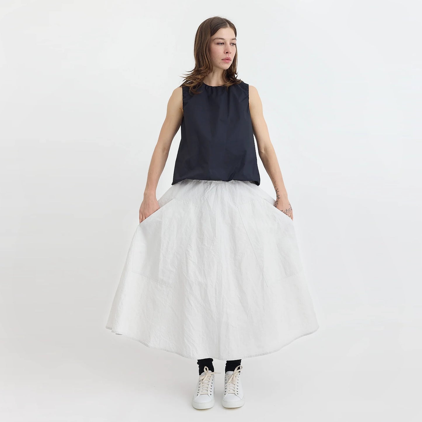 Sofie D'Hoore "Scout" Skirt in Off White, size 38 (fits like a size 4/6)