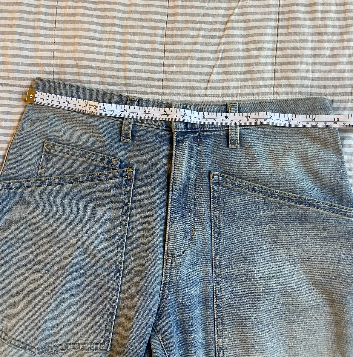 Nili Lotan "Shon" Jeans in "Summer Wash", size 25