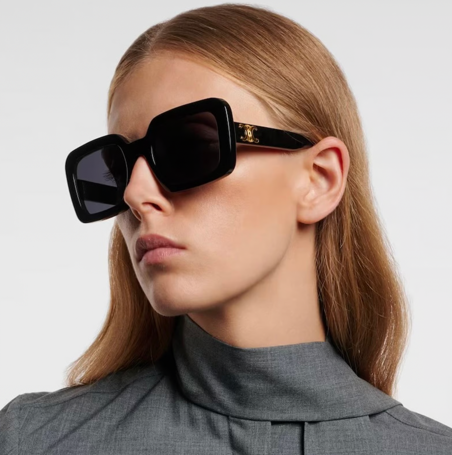 Celine Triomphe Sunglasses in Black