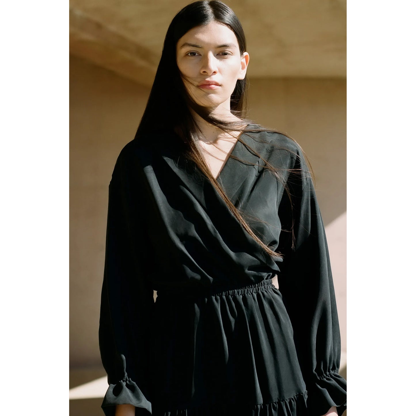 Shaina Mote "Almeria" Dress in Black, size XXL