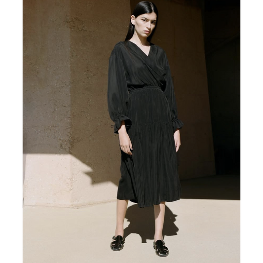 Shaina Mote "Almeria" Dress in Black, size XXL