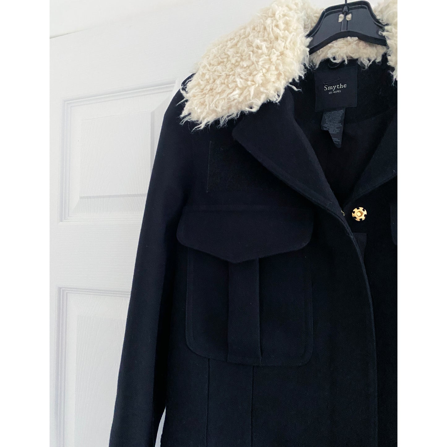 Smythe Military Jacket in Navy, size 4 (fits like size 2/4)