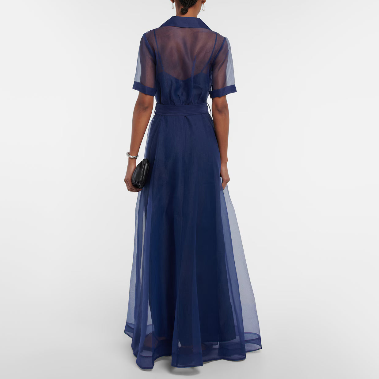 Staud "Millie" Maxi Dress in Blue, size 2