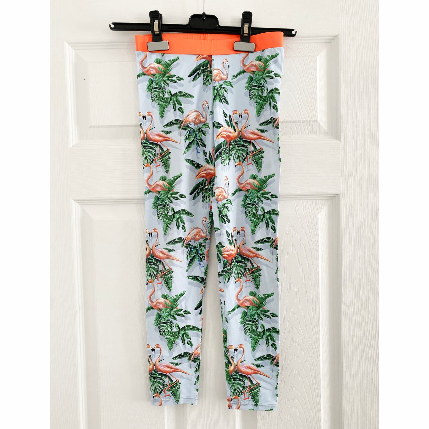 ** KIDS ** Stella McCartney Kids Flamingo Leggings, size 10 years